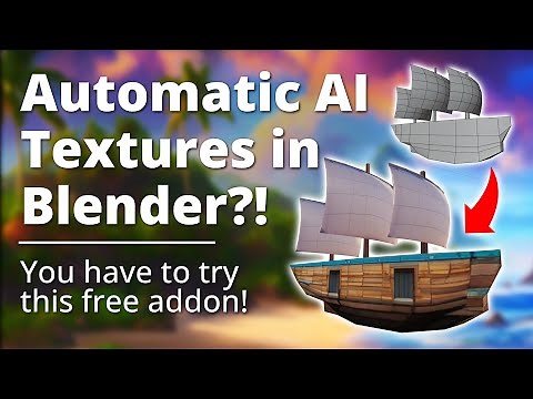 OUTDATED | How to Texture 3D Assets with Dream Textures AI - Stable Diffusion Blender Tutorial 2023