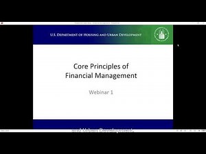 Core Principles of Financial Management