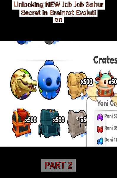 Unlocking New Job Secrets in Brainrot Evolution Part 2