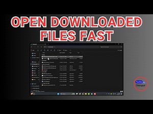 How To Open Download File In PC - Full Guide