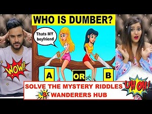 SOLVE the Mystery RIDDLES challenge VS WANDERERS HUB !! ( 99% will fail this test )