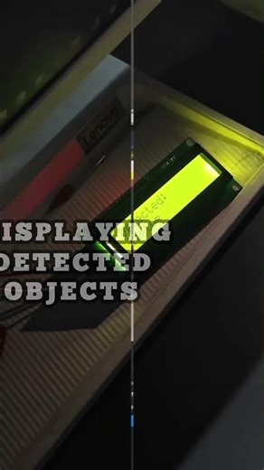 Real-Time Object Recognition with OpenCV & LCD Display | Smart Surveillance Project