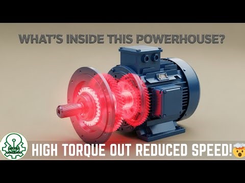 Inside a Gear Motor Speed Reduction Secrets!