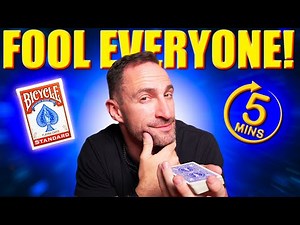 3 UNBEATABLE EASY Card Tricks YOU can Learn in 5 Minutes! [REVEALED]