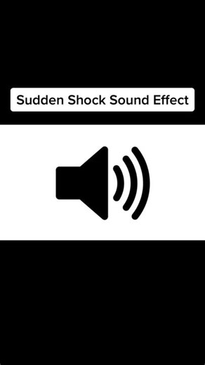 soundeffectpack (@soundeffectpack) - Sudden Shock Sound Effect #sound #soundeffect #soundedit #audio | sudden shock sound effect