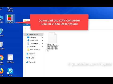 How to Convert DAV file to MP4, AVI, MPG, FLV, etc
