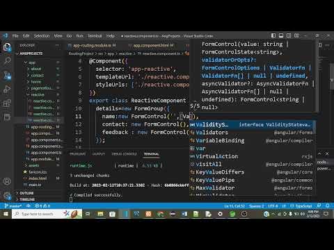 10. Angular FormBuilder | Reactive Forms in Angular Step by Step