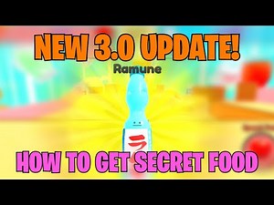 SECRET STAYCATION | HOW TO GET SECRET FOOD in NEW 3.0 UPDATE!