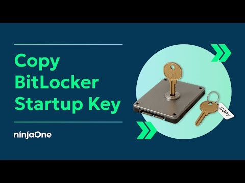 How to Copy an OS Drive Startup Key Encrypted by BitLocker in Windows