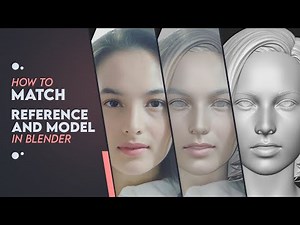 How To Match Reference And Model In Blender