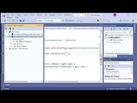 Entity Framework Core Basics - How do I: find the Connection String to my localdb?