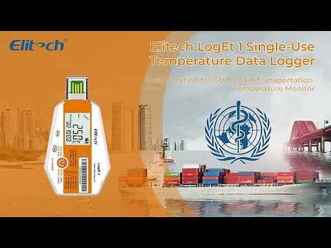 Elitech LogEt 1 Single-Use Temperature Data Logger