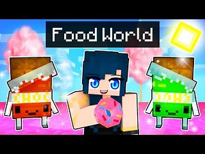 MINECRAFT FOOD WORLD!