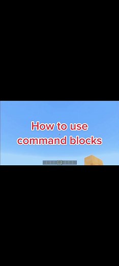 Learn how to use command blocks, the foundation of all your commanding needs.#minecraft#minecrafttutorial#minecraftcommandsblock#minecraftbedrockedition