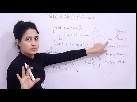 C_107 Types of Recursion-part 2 | Tail and Non-Tail Recursion