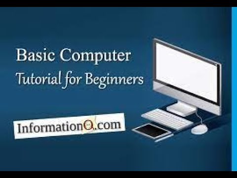 Computer Basics: A Beginner's Guide to Operating a Computer