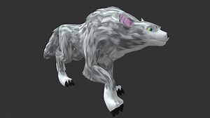 Wolf - 3D model by charlos