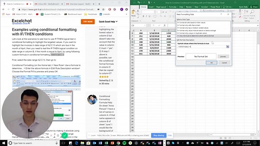 How to Use Conditional Formatting with IF Statement - Excelchat