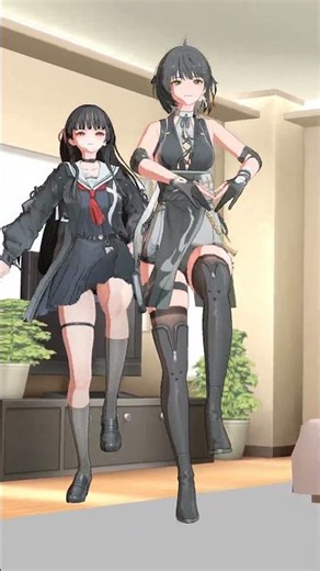 Chisa & Rover - Just Dance【Wuthering Waves MMD】 #wutheringwaves #chisa #rover