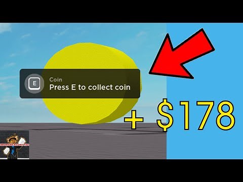 Roblox How To | Press E to Collect Coin (Singleplayer)