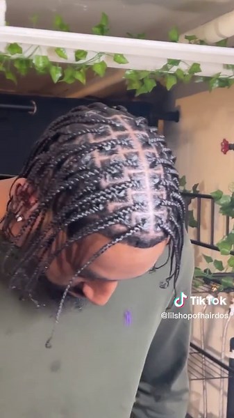 Male Small Box Braids Hairstyles for Natural Hair | CT Braider