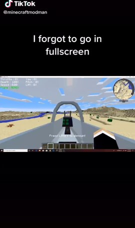 #fyp #foryou #foryoupage #minecraft #mod #plane