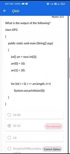 Java programing Quiz&Ans(Great learning) #freecertificatecourse #greatlearningeducation