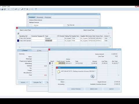 Debit Memo Invoice & payment process - Payable