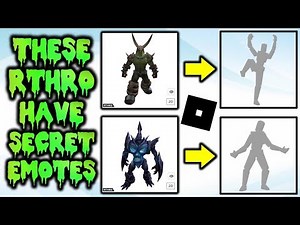 These rthro packages come with hidden emotes!?