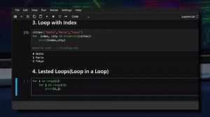 8 Python Loops Examples to Master For & While Loops https://youtu.be/BW9xmK3vhag | Python Coding