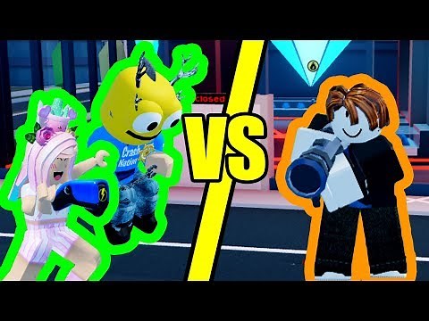 CHRISANDTHEMIKE and ASHLEYOSITY vs MYUSERNAMESTHIS | Roblox Jailbreak