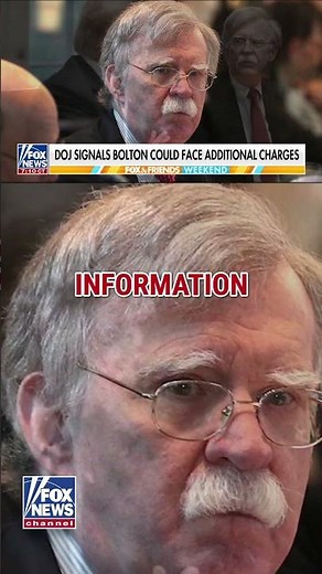 DOJ warns Bolton could face MORE charges #foxnews #news #shorts