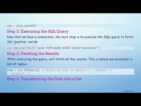 How to Fetch Data from SQLite3 and Save it in a List