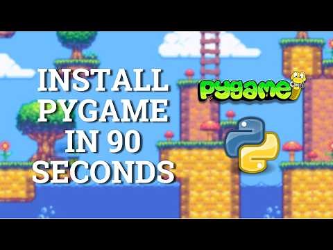 How to Install Pygame (Windows, Mac, Linux) Easy Tutorial