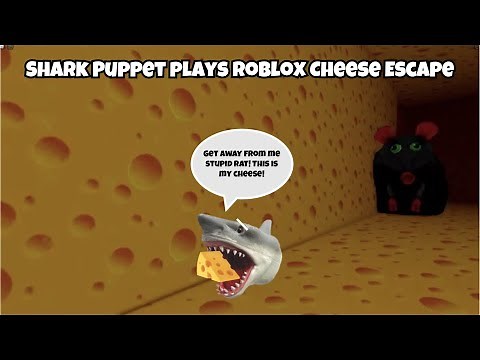 SB Movie: Shark Puppet plays Roblox Cheese Escape!