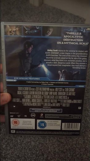 Alien: Covenant DVD overview