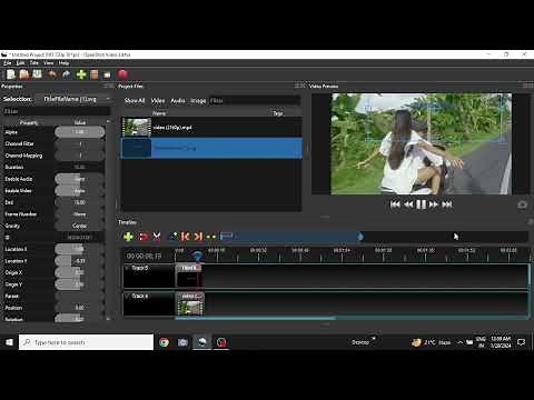 How to Insert Text on Video Clips with Openshot Video Editor