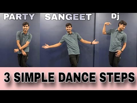 3 Dance Dance Steps For Beginners | Easy Dance Steps | MGS Dance Studio