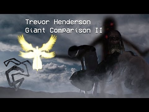 The Gate Guardian and Trevor Henderson Giants Size Comparison episode 2