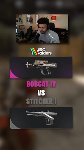 Myth on Instagram: "I tested the Bobcat IV vs Sticher I to see what was better #arcraiders #gaming"