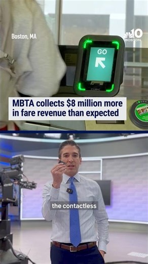 MBTA collects $8 million more in fare revenue than expected