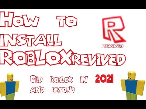 How to install ROBLOXrevived. (Old ROBLOX revival with 2008 and 9 clients)