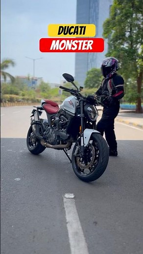 Ducati Monster- ASMR I Sights and sounds of Ducati’s beautiful street naked motorcycle