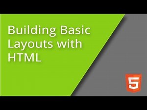 Intro to Basic HTML Layout