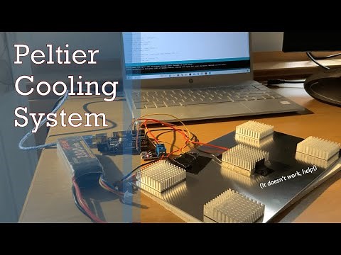 Noiseless Computer Cooling System Build (using Peltier coolers)