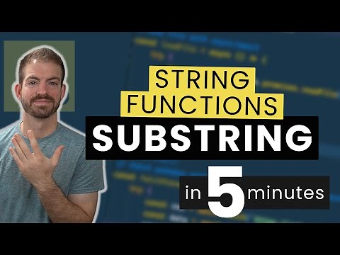 JavaScript Substring Method in 5 Minutes