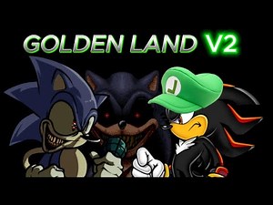 GOLDEN LAND V2 but Lord X sing it (and ‪@Fernanfloo‬ xdd) - Mario's Madness (FNF COVER)