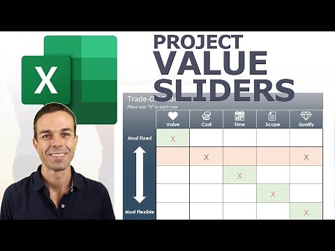 Perfect Project Value Sliders (How to Make in Excel)