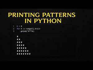 Master Pattern Printing in Python with These Simple Tricks