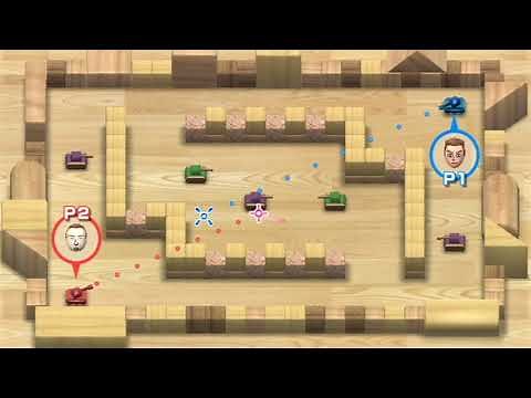 Wii Play - Two-Player Tanks! (All 20 Missions)